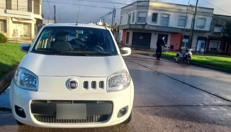Choque en Avenida 58 y 69: Una motociclista fue hospitalizada