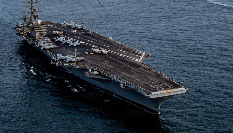 El portaaviones USS Nimitz pasará frente a las costas de Necochea