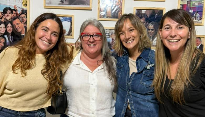 Silvia Blanco se reunió con Malena Galmarini y Jimena López
