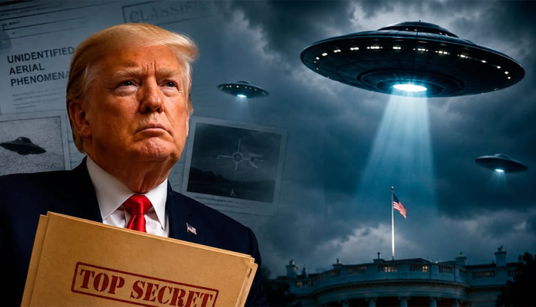 Trump desclasificó archivos secretos sobre OVNIs y "platillos voladores"