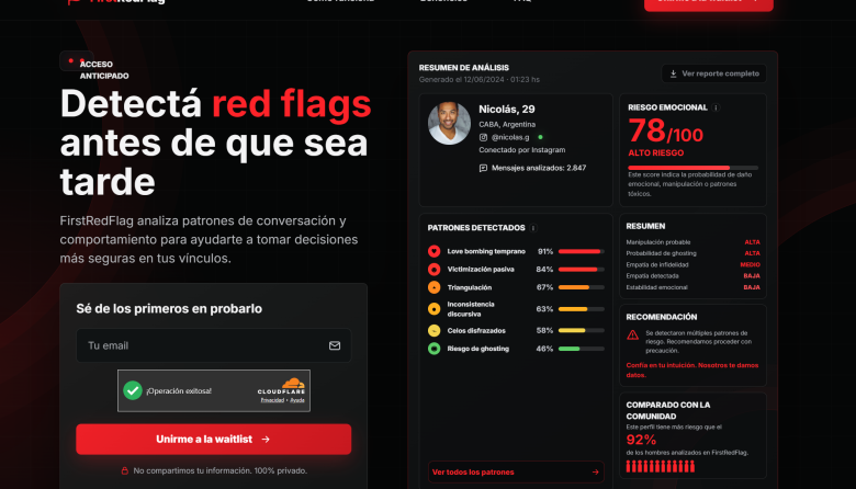 La app argentina que puntúa a los hombres antes de una cita