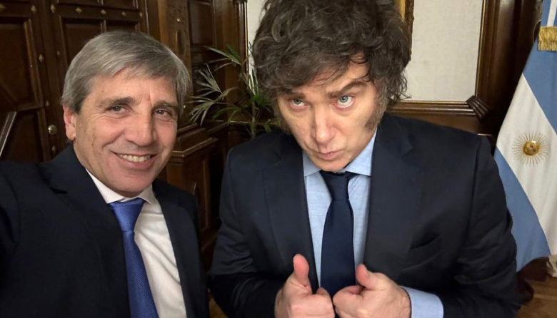 Caputo avisó un triunfo cómodo de Milei para 2027