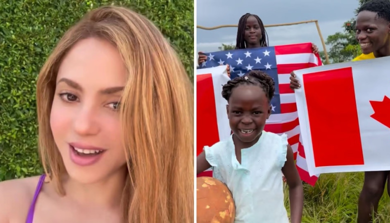 Shakira invitó a un grupo de niños ugandeses como bailarines del show de medio tiempo del Mundial 2026