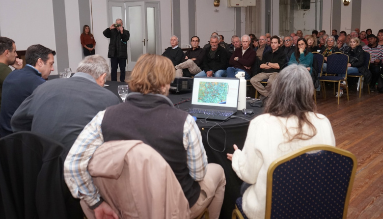 Rojas reunió al campo en plena crisis hídrica: diálogo, reclamos y otra mesa el 28 de mayo