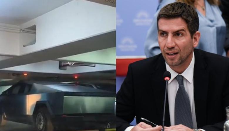 El Tesla de $300 millones de un diputado libertario que generó tensión en el Congreso