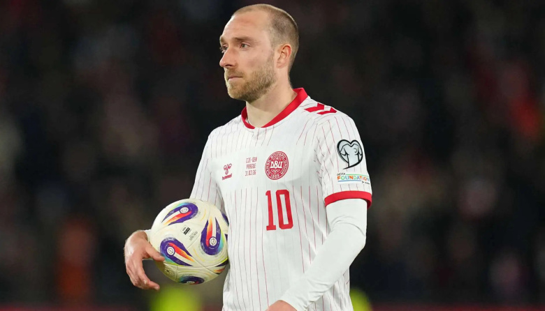 Habló Christian Eriksen tras haberse desplomado en el amistoso de Dinamarca