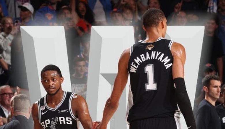 Los Spurs vencieron a los Knicks en el Juego 3 de las Finales de la NBA