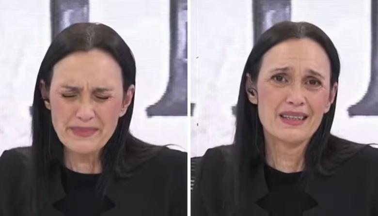Entre lágrimas, Federica Pais volvió a la TV tras la muerte de su hermana Ernestina