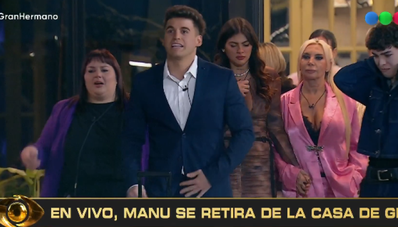 Manuel quedó eliminado, estalló la casa y Yipio cruzó con insultos a Solange