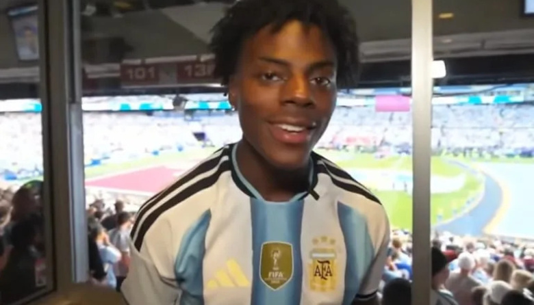 Tras intentar "mufar" a la Scaloneta, Speed elogió a la Argentina: "AMO a este país"