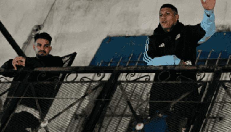 Facundo Medina visitó Caraza junto al "Flaco" López y pidió "no creer boludeces"