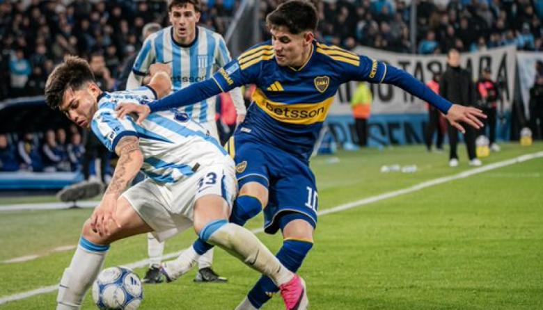 Boca y Racing igualaron 1-1 y no logran despegar en el Torneo Clausura