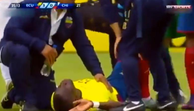 El día que Enner Valencia fingió una lesión para evitar pagar