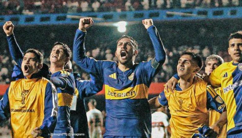 Boca igualó en Brasil y aseguró su pase a la semifinal de la Copa Sudamericana