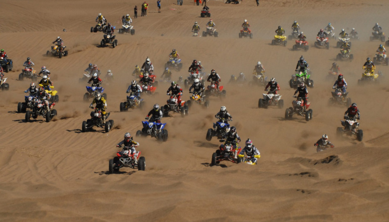 Enduro en Claromecó: comercio, médanos y motores