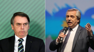 Bolsonaro se burló de las restricciones por el coronavirus en Argentina y Alberto Fernández le contestó