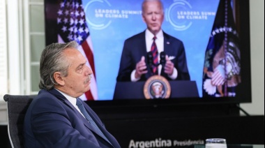Alberto Fernández insistió con un "canje de deuda por acción climática"