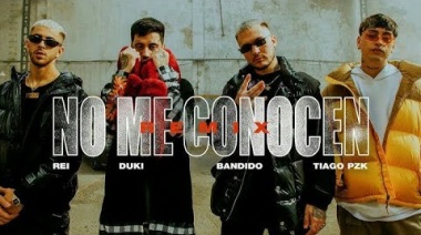 Bandido presenta el remix de "No me conocen" junto a Duki, Tiago PZK y Rei