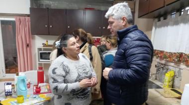 Mauro Velázquez y equipo continúan dialogando con vecinos de Quequén