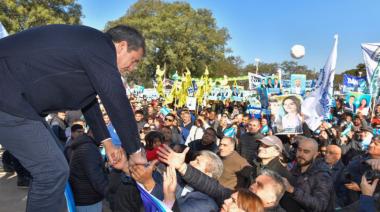 Massa: "La Argentina tiene que hacerse fuerte con el trabajo y las exportaciones, no pidiendo plata"