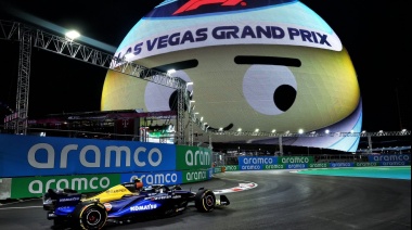 Franco Colapinto culminó en el 17° y 18° puesto en las prácticas libres del Gran Premio de Las Vegas