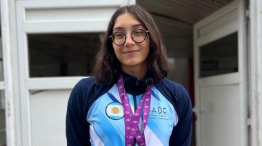 Guadalupe Angiolini Brilla en el Mundial Escolar de Natación U18 en Baréin