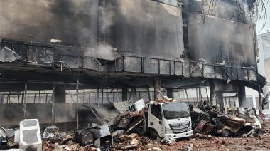 La Plata: Depósito Incendiado Había Sido Clausurado y Analizan su Demolición por Riesgo de Derrumbe Total