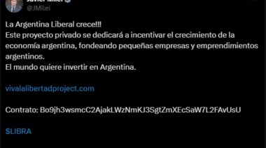 La justicia determinó que los tuits de Milei no son "personales" y lo complica en el caso Libra