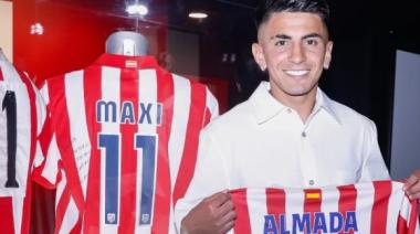 Thiago Almada fue presentado como nuevo refuerzo del Atlético de Madrid: "Era mi sueño jugar acá"