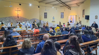 Necochea Celebra a San Cayetano: Misa y Procesión en el Barrio 9 de Julio