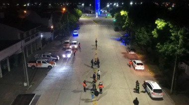 Control masivo de tránsito en Necochea con operativos conjuntos en accesos y avenidas