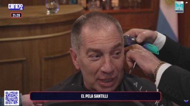 Diego Santilli se rapó la cabeza al tras el triunfo de La Libertad Avanza