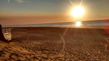 Hoy viernes el calor se dispara a 27 C° en Necochea y el viento soplará fuerte
