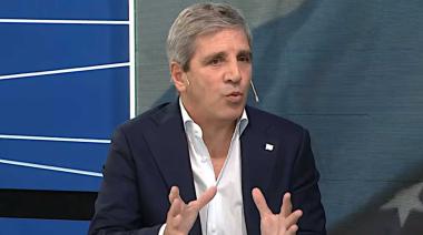 Toto Caputo confirma "comodidad" con dólar y prevee inflación de un dígito en 2026