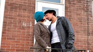 Nico Vázquez y Dai Fernández filman en Filadelfia para la obra "Rocky"