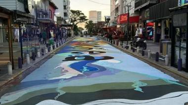 Comienza la renovación visual de la Peatonal 83 en la playa