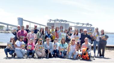 Puerto Quequén cierra su ciclo de formación docente 2025 con más de 70 visitas guiadas