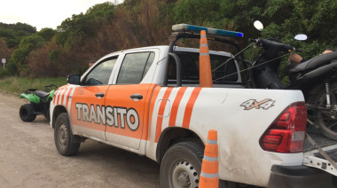 Persecución y caída: escapó de un control, chocó y se negó a la alcoholemia