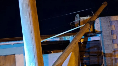 Temporal en la ciudad: Operativo de emergencia tras las ráfagas y lluvias del lunes