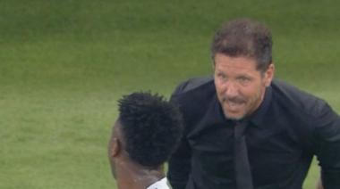 Simeone y Vinicius: Tensión y cruces picantes en la Supercopa de España