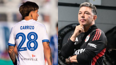 River, a un paso de cerrar a Maher Carrizo: el acuerdo con Vélez y la definición que espera Gallardo