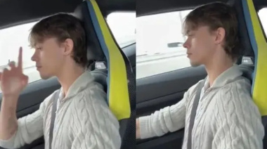 Felipe Fort se grabó a alta velocidad a días del accidente de su hermana