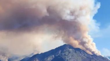 Se reactivaron focos de incendio en Epuyén y el humo volvió a poner en alerta a la Comarca Andina