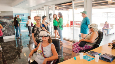 Realidad virtual en el CIP de Puerto Quequén