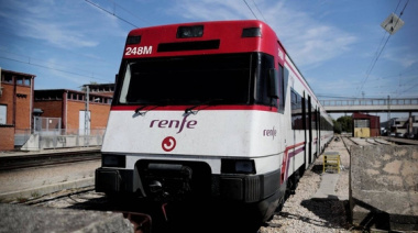Racha negra en España: Un tren chocó contra una grúa y es el tercer accidente ferroviario en pocos días