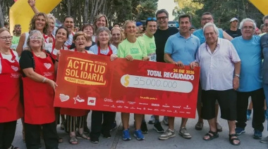 Récord solidario en el Parque Miguel Lillo: "Actitud Solidaria" recaudó $35 millones para los hospitales