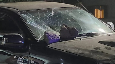 Un choque terminó con trompadas, cascotazos y un detenido