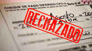 Alerta roja en la cadena de pagos: hubo casi 120.000 cheques rechazados en diciembre, un récord histórico
