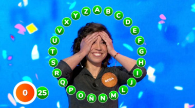 Una argentina ganó el pozo más grande de la historia de "Pasapalabra" en España