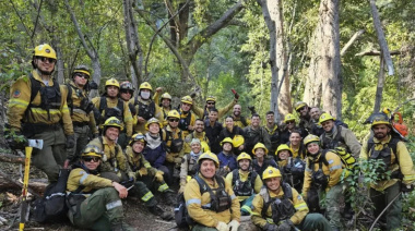 Declararon “contenido” el incendio en el Parque Nacional Los Alerces